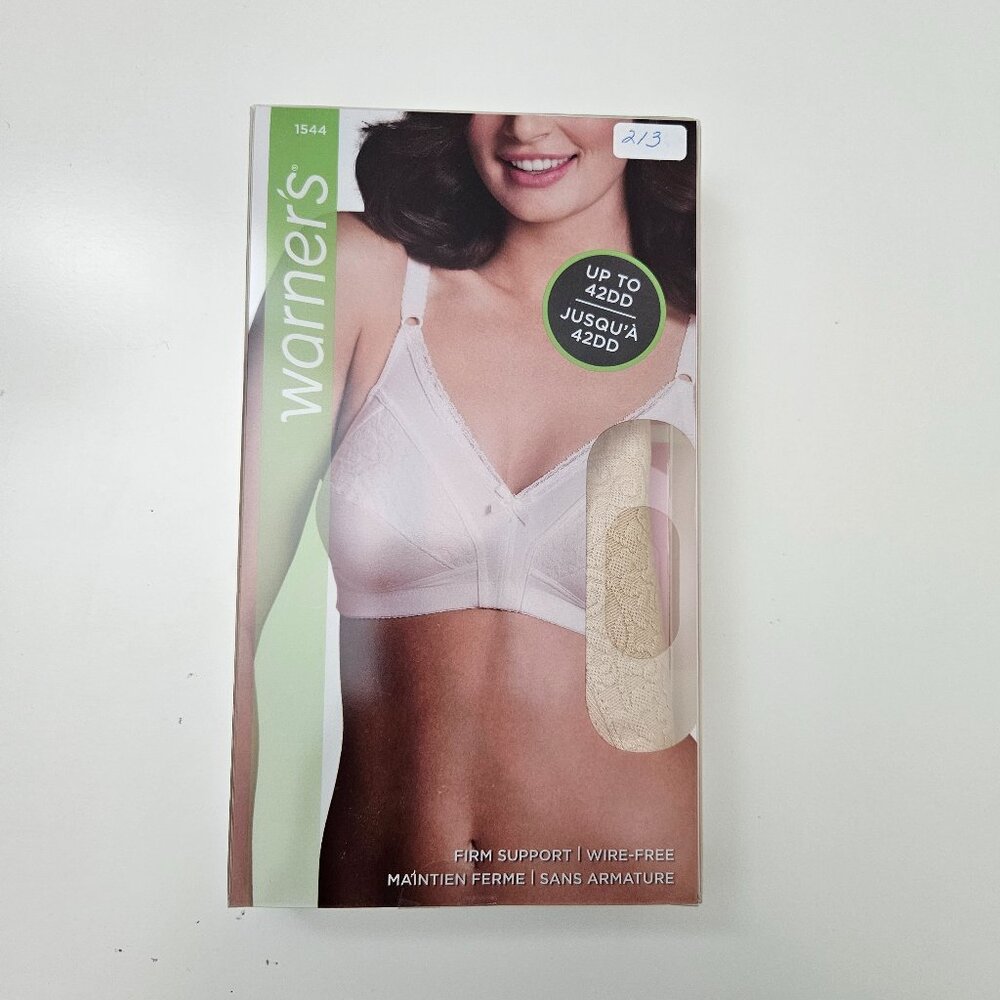 214. Warner's firm support underwire bra. NWT